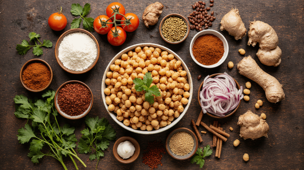 Chana Masala Ingredients