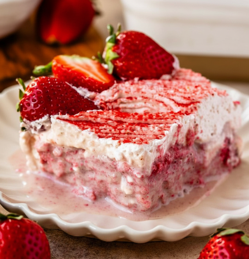 Strawberry Tres Leches Cake Recipe Easy