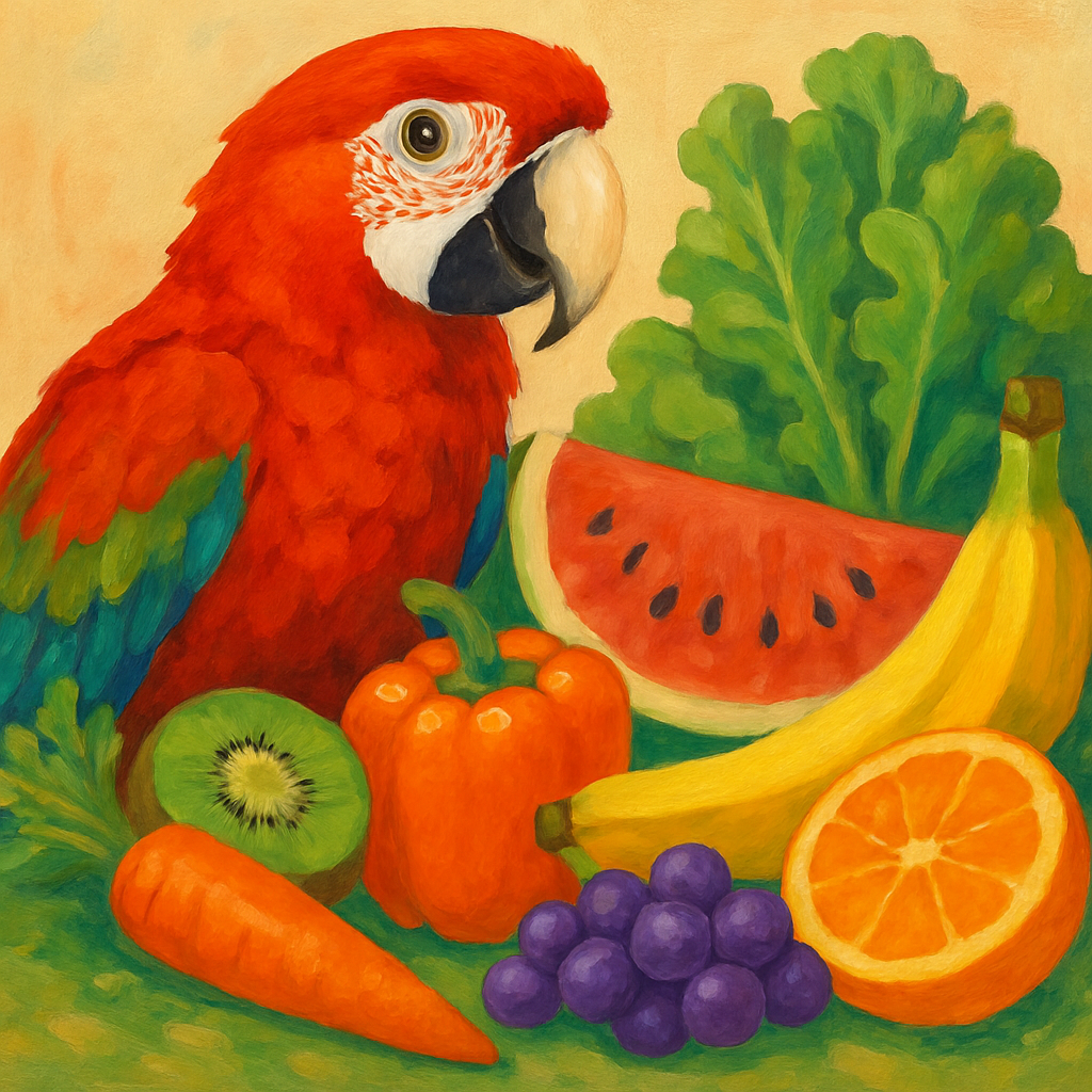 Food of a Parrot