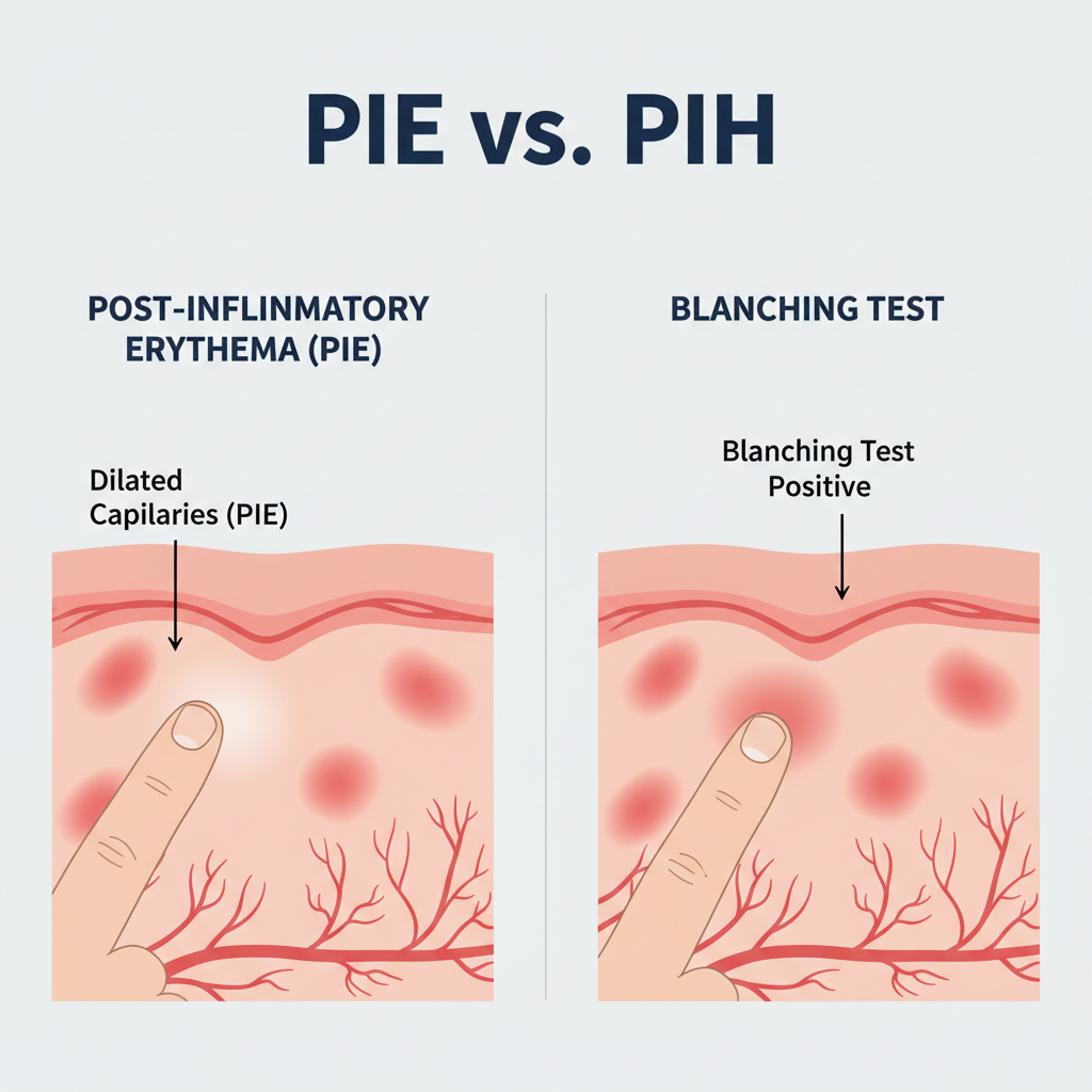 PIE vs PIH, How to Get Rid of Red Acne Marks (PIE)