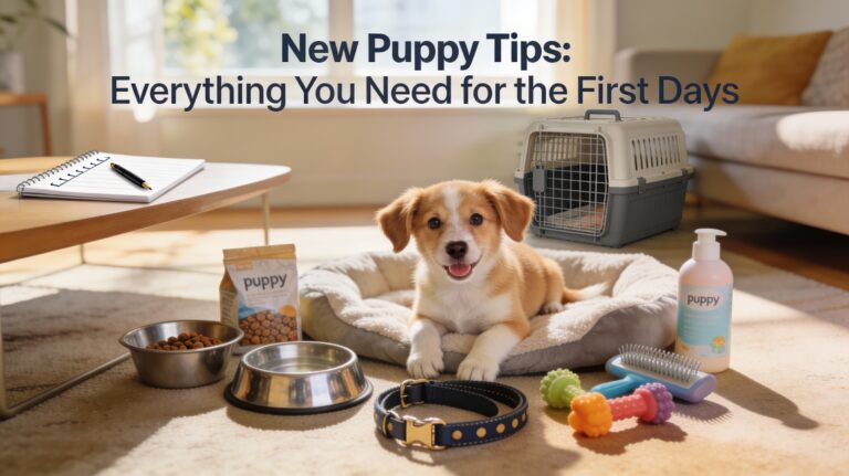 New Puppy Tips Everything You Need for the First Days