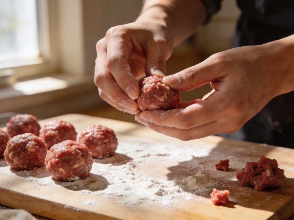 HelloFresh meatball recipe