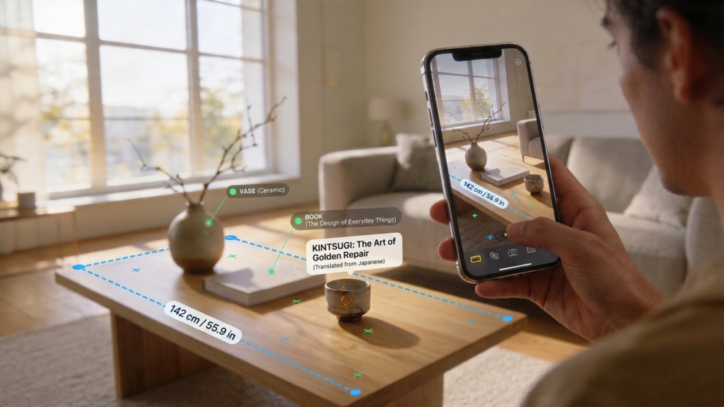 Augmented Reality Applications measuring