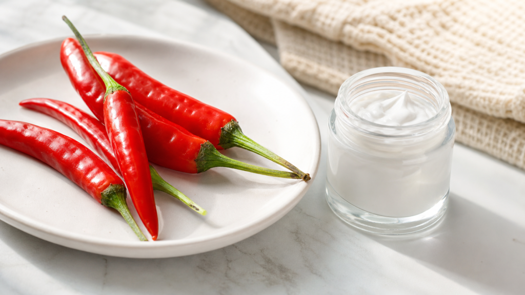 Capsaicin (from Chili Peppers): The Topical Nerve Blocker