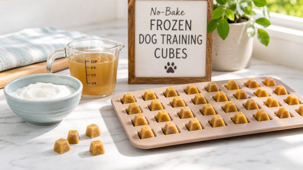 Healthy training treats for dogs