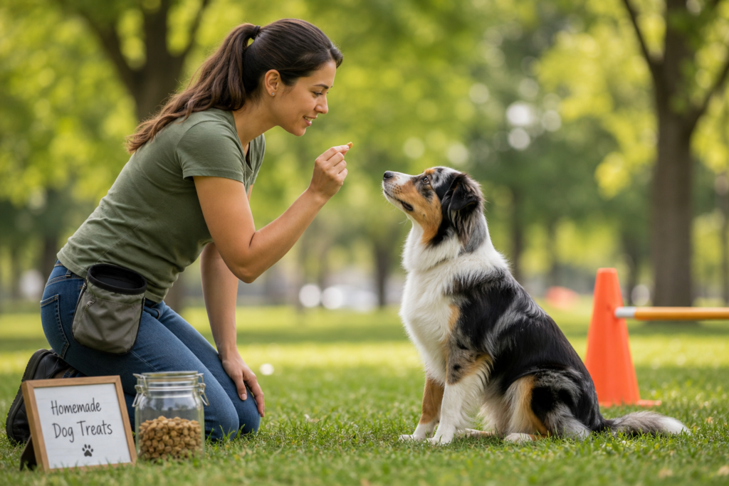 Homemade dog training treats
